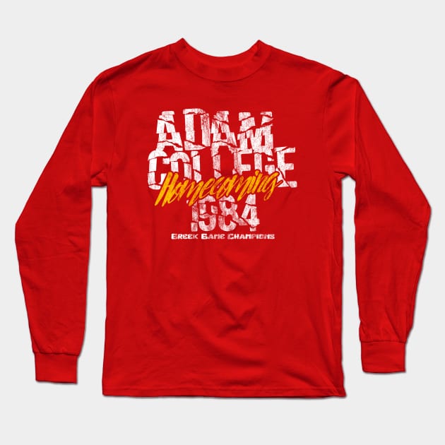 Adams College 1984 Long Sleeve T-Shirt by Jeff Adamsss